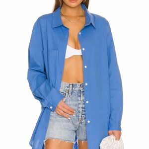 SNDYS. Bello Button Up in Blue